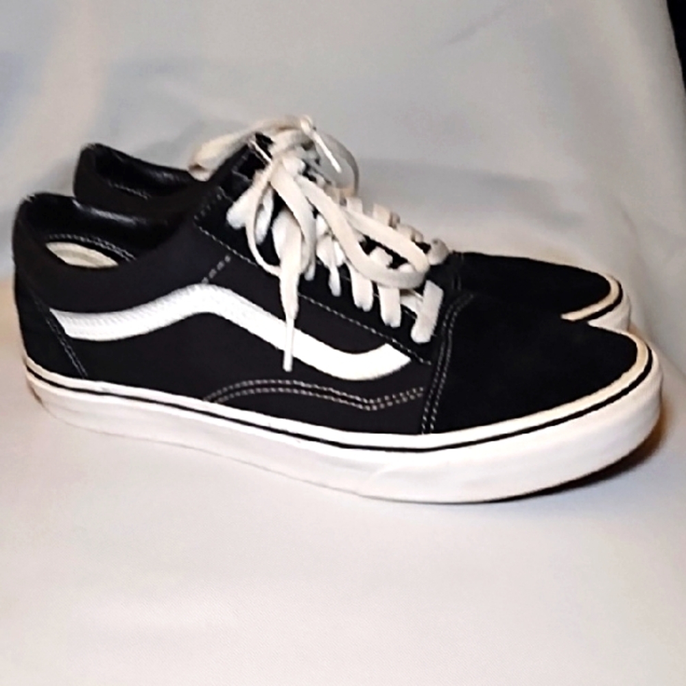 Vans Black and White Sneakers